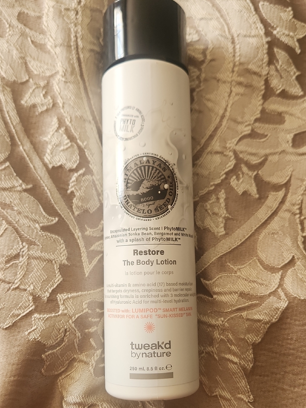 "NWT FACTORY SEALED"!!!Tweakd by nature Restore The Body Lotion-phyto milk